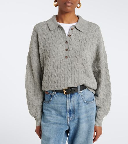 Pullover polo in lana e cashmere a trecce - Polo Ralph Lauren - Modalova