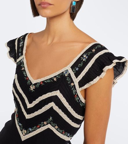 Besticktes Minikleid Diaz mit Spitze - Rixo - Modalova