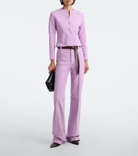 Stouls Lizzy suede bootcut pants - Stouls - Modalova
