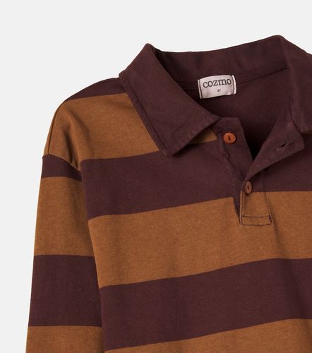 Polo Tauro de jersey de algodón a rayas - Cozmo - Modalova