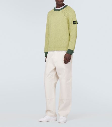 Pullover Maglia Compass aus Baumwolle - Stone Island - Modalova
