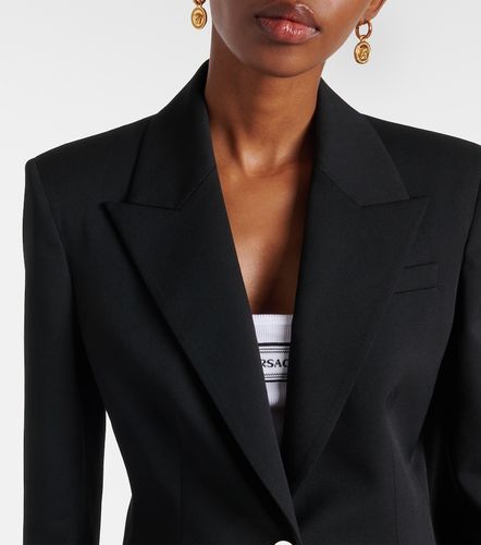 Versace Blazer aus Wollgemisch - Versace - Modalova