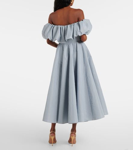 Marlowe ruffled taffetta midi dress - Markarian - Modalova