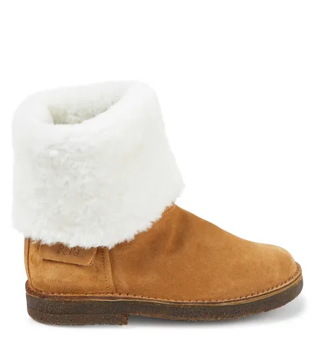 PèPè Botines de ante con shearling - PePe - Modalova