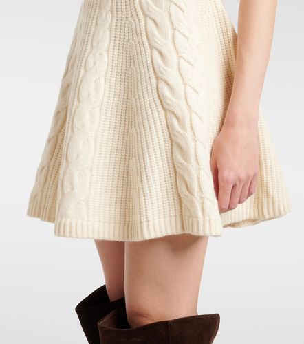 Charade cable-knit wool-blend minidress - Staud - Modalova