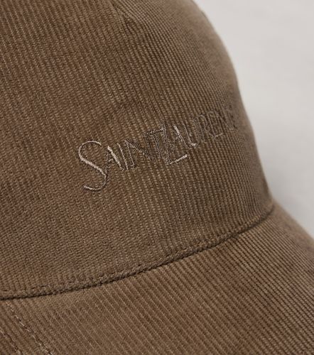 Saint Laurent Gorra de pana - Saint Laurent - Modalova