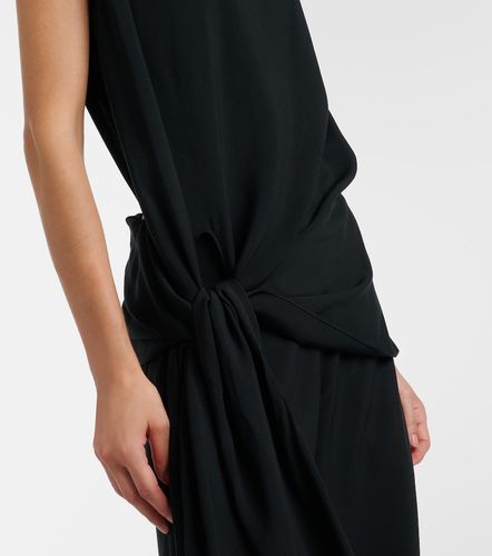 Alaia Tie gathered jersey jumpsuit - Alaia - Modalova