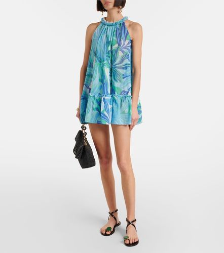 Vestido corto Cleo de gasa de algodón - Poupette St Barth - Modalova