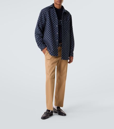 Gucci Hemd GG aus Woll-Jacquard - Gucci - Modalova
