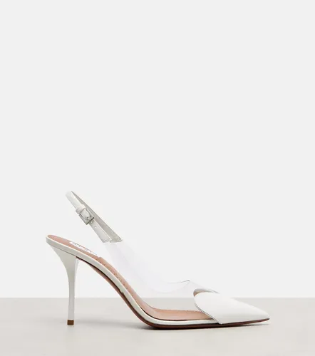 Le Cour 90 patent leather slingback pumps - Alaia - Modalova