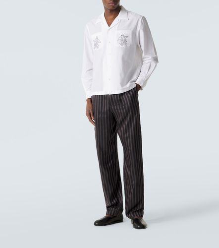 Camisa de algodón y seda bordada - Bode - Modalova