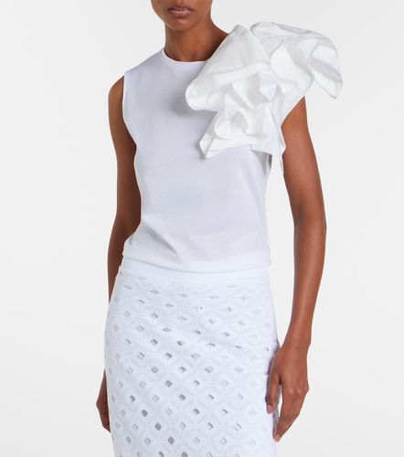 Top Elegante Taglio de jersey de algodón - Max Mara - Modalova