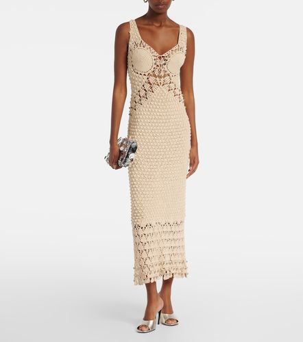 Abito midi in cotone crochet - Rabanne - Modalova