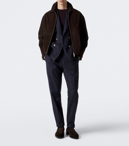Pantaloni tapered in lana, cotone e cashmere - Eleventy - Modalova