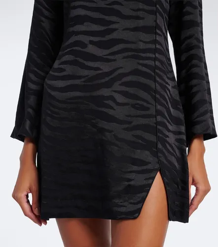 Brooklyn satin jacquard minidress - Rixo - Modalova