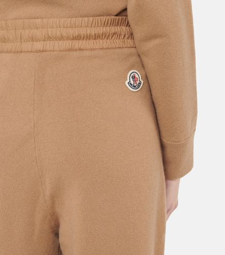 Wool and cashmere sweatpants - Moncler - Modalova