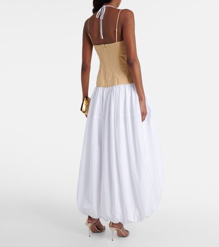 Midikleid Pfeiffer aus einem Baumwoll- und Leinengemisch - Simkhai - Modalova
