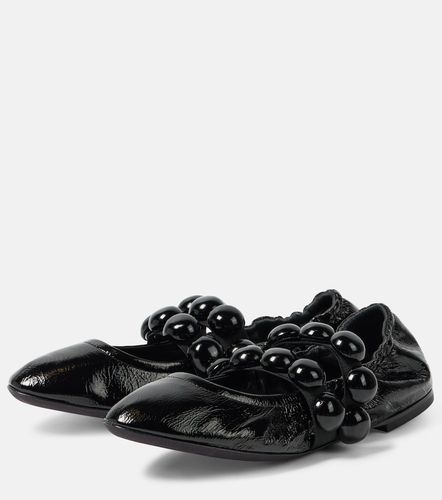Sphere patent leather Mary Jane flats - Alaia - Modalova