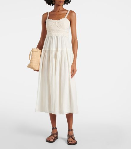 Abito midi Gisela in ramiè - Ulla Johnson - Modalova