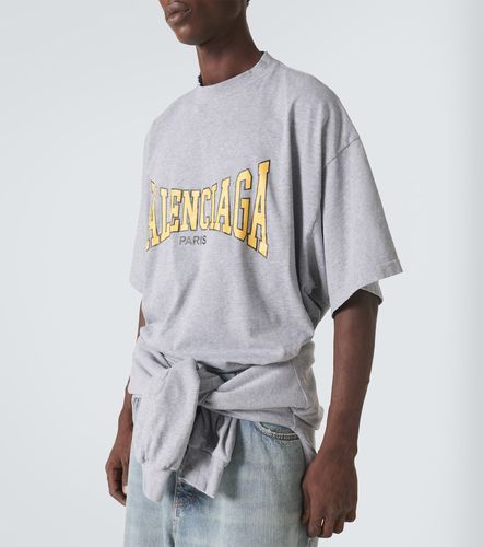 Camiseta oversized de jersey de algodón - Balenciaga - Modalova