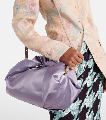 Dries Van Noten Borsa Twist in raso - Dries Van Noten - Modalova