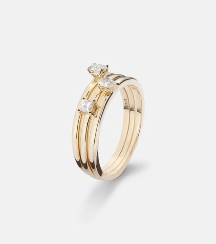 Kt ring with diamonds - Stone and Strand - Modalova