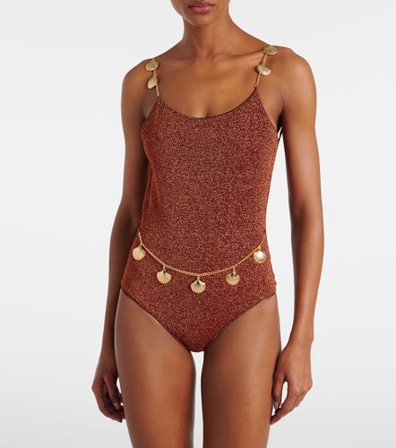 Lumiere Shells embellished swimsuit - Oseree - Modalova