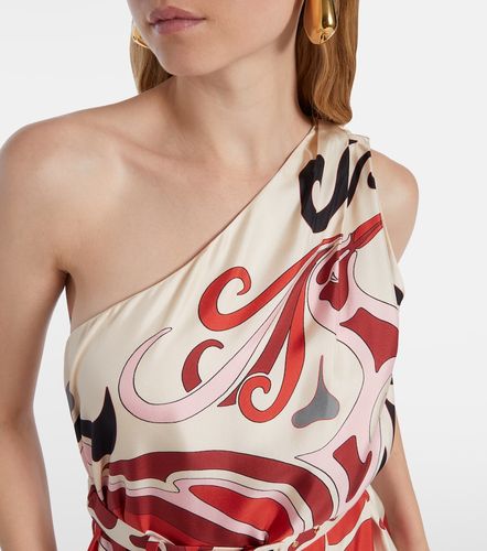 Vestido largo Roy Phoenix de sarga de seda - La DoubleJ - Modalova