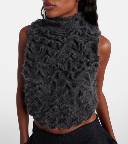 Alaïa Cropped-Top aus einem Mohairgemisch - Alaia - Modalova