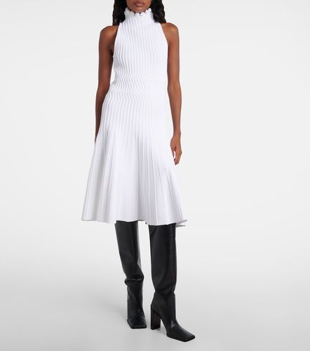 Alaïa Midikleid aus Rippstrick - Alaia - Modalova