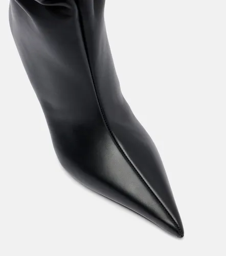 Amina Muaddi Botas Anok 90 de piel - Amina Muaddi - Modalova