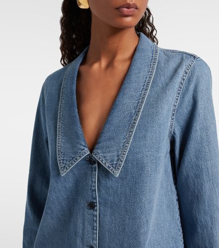 Frame Camisa Low Collar de denim - Frame - Modalova
