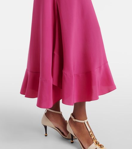 Chloé Midikleid aus Seide - Chloe - Modalova