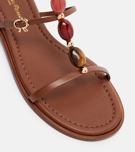 Shanti embellished leather sandals - Gianvito Rossi - Modalova