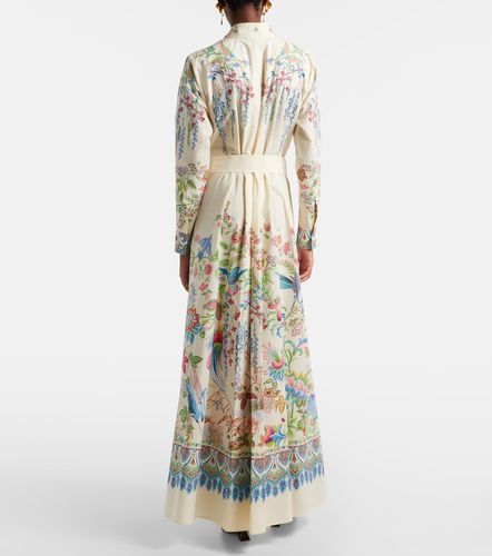 Vestido camisero de algodón estampado - Etro - Modalova
