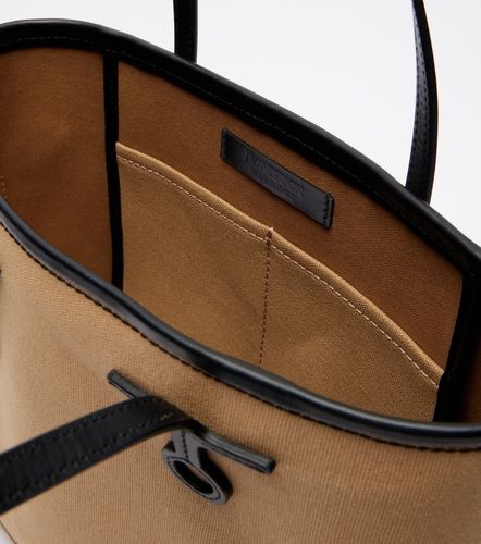 Borsa in canvas con pelle - JW Anderson - Modalova