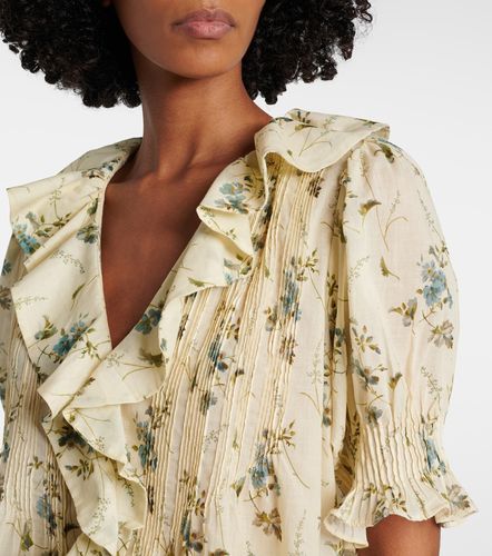 Dôen Top Henri de gasa de algodón floral - Doen - Modalova