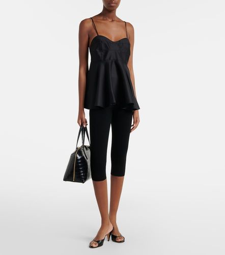 Róhe Top bustier Peplum in lana e seta - Rohe - Modalova
