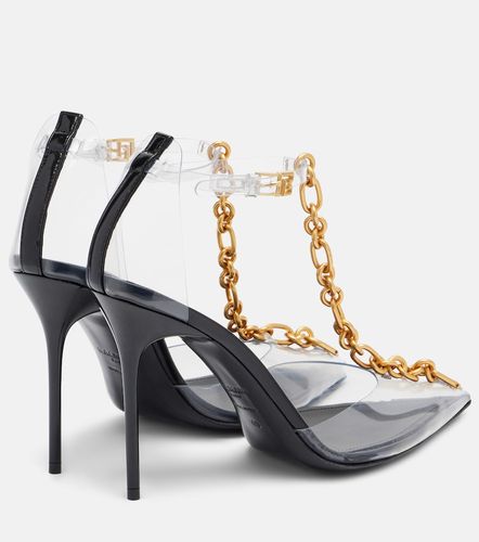 Pumps slingback in PVC con decorazioni - Balmain - Modalova