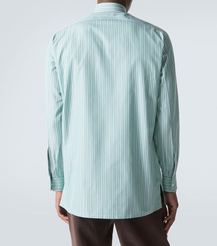 Camicia in popeline di cotone a righe - Charvet - Modalova