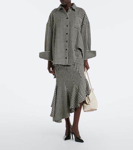 Houndstooth virgin wool shirt - The Attico - Modalova