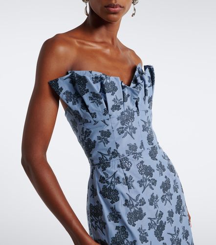 Abito lungo bustier Rita in misto cotone - Markarian - Modalova