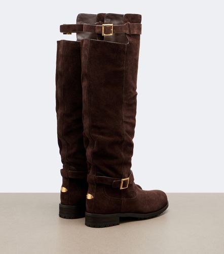 Botas mosqueteras Biker de ante - Jimmy Choo - Modalova