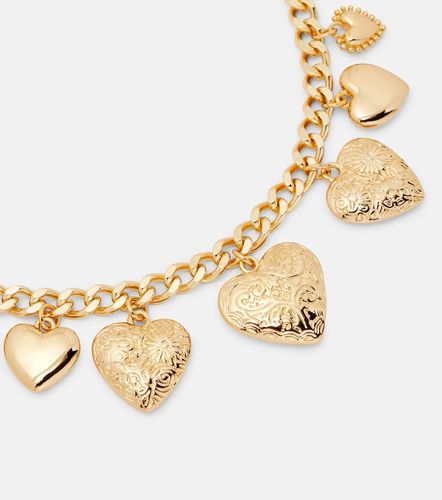 Collana con charm inciso - Self-Portrait - Modalova