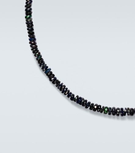 Collar de oro blanco de 9 ct con ópalos - Ileana Makri - Modalova