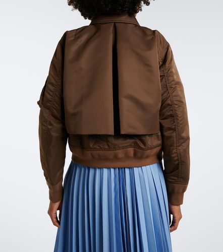 Layered technical bomber jacket - Sacai - Modalova