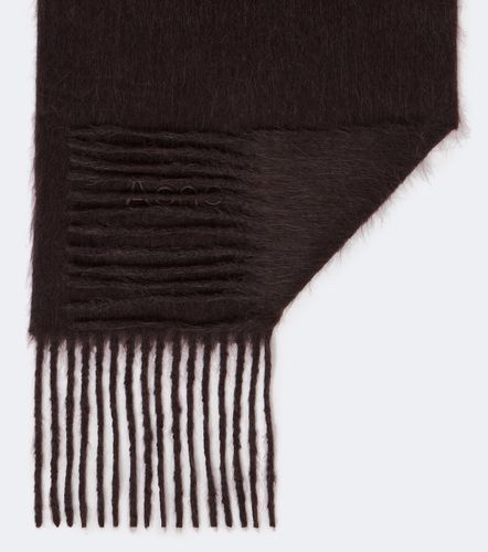 Fringed alpaca and wool scarf - Acne Studios - Modalova