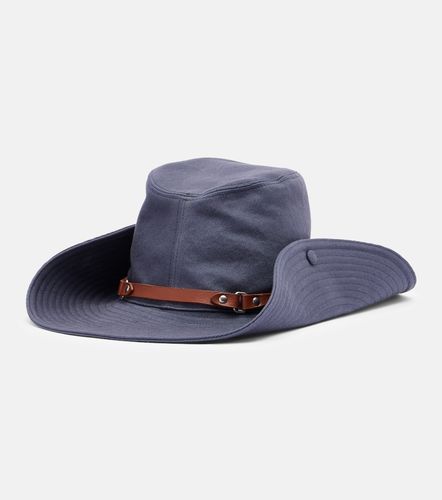 Sombrero cowboy de algodón con piel - Miu Miu - Modalova