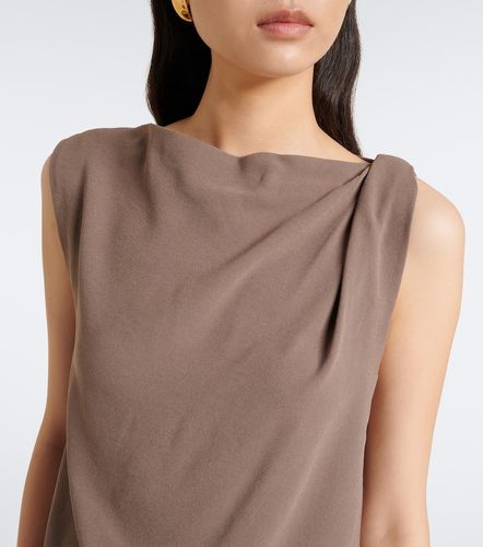 Vince Draped crepe top - Vince - Modalova
