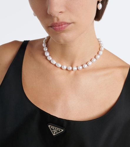Prada Halskette mit Perlen - Prada - Modalova